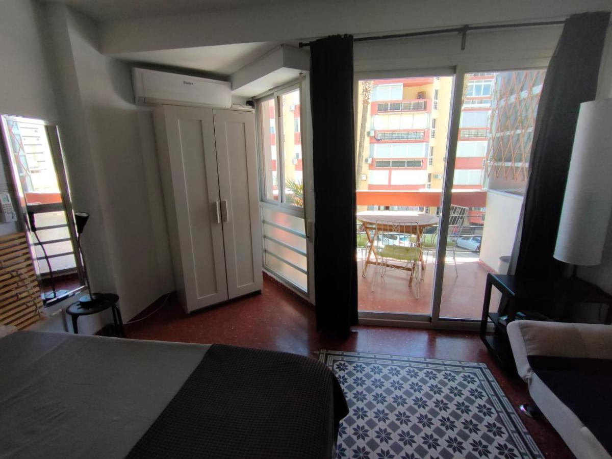 Flat2 Studio 150M From The Beach With Pool Torre Del Mar Exterior foto